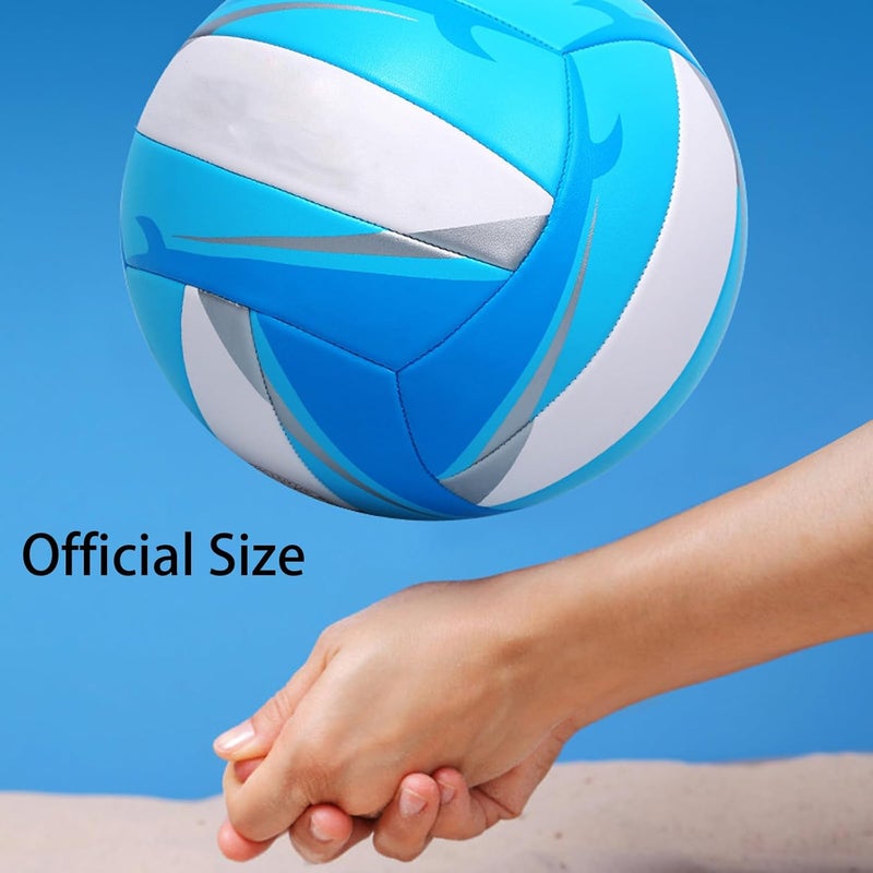 NBSPT Volleyball Training Practice Standard Size Soft Leather Indoor Outdoor Playground Sand Beach Coach Beginners Come with Pump and Needle - Image 4